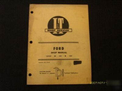 Ford i&t manual 1000 1600