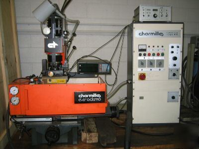 Charmilles E110 used ram style edm, 25 amps, orbitor
