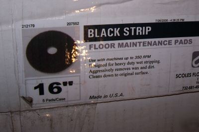 Floor buffer maintenance pads. 16
