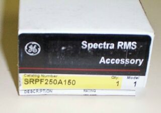 Ge spectra circuit breaker rating plug SRPF250A150