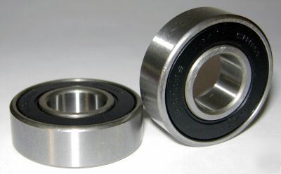 New (10) 6202-2RS ball bearings, 15X35X11 mm, lot