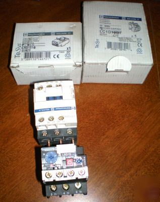 New ib box square d contactor/thermal overload relay