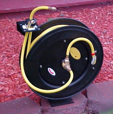 Industrial retractable hose reel-50' for air compressor