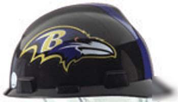 Msa - baltimore ravens v-gard hard hat # 818386