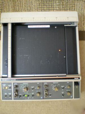 Philips PM8043 pm 8043 x-y recorder machine