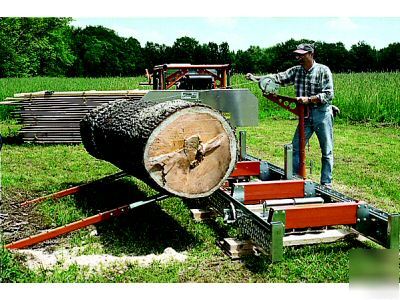 Bandmills - lumbermate sawmill + 23HP v-twin + trailer