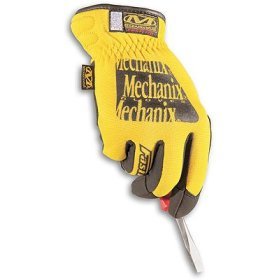 New mechanix wear mff-01-011 gloves fastfit yellow x-lg 