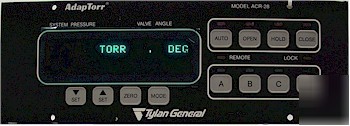 Tylan general adaptorr acr-28 vacuum controller+manual