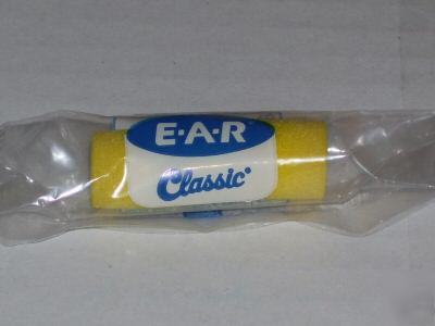 Ear classic earplugs - 20 pair ear plugs poly bagged 