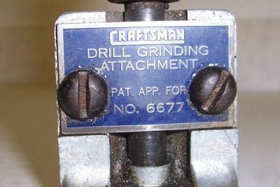 Craftsman 1/8-Â¾ drill grinding attachment
