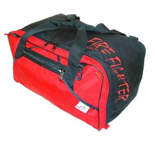 Firefighter extreme turnout gear bag-red