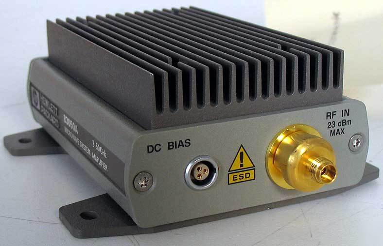 Hp/agilent 83050A microwave system amplifier 2GHZ-50GHZ
