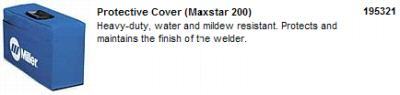 Miller 195321 protective cover (maxstar 200)