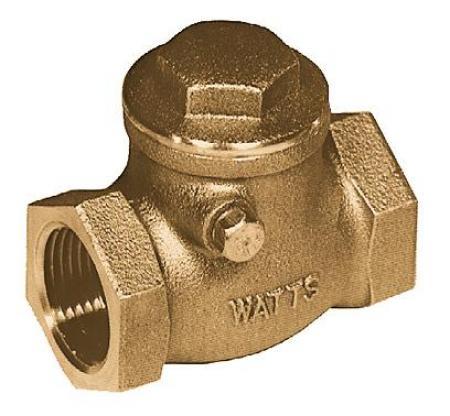 Cv 2 2 cv swing check watts valve/regulator