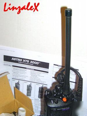 Motorola XTS3000 xts-3000 vhf 136-174 mhz radio pkg 