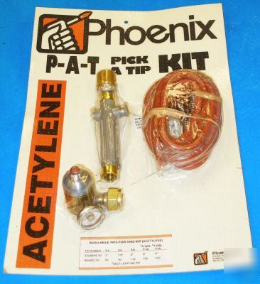 New phoenix acetylene torch kit lot of 3