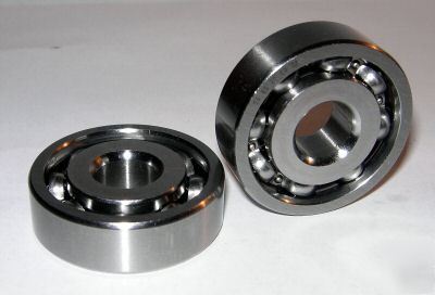 (10) S6203-8 stainless steel ball bearings, 1/2