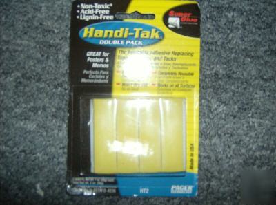 2 packages super glue handi tak double pack