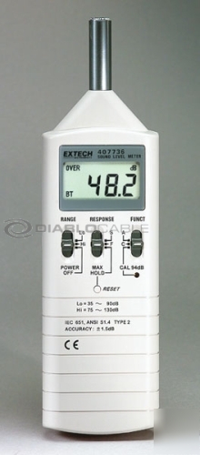 Extech 407736 digital sound level meter 1.5DB accuracy