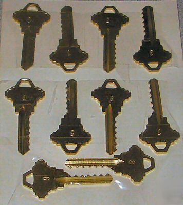 Schlage (SC10) depth & space keys locksmithtools
