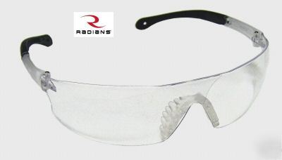 Radians rad sequel clear lens safety glasses soft nose