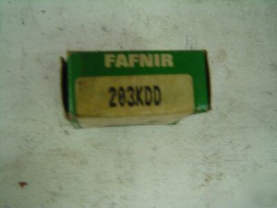 1 fafnir ball bearing 17X40X12MM 2 shield p/n 203KDD