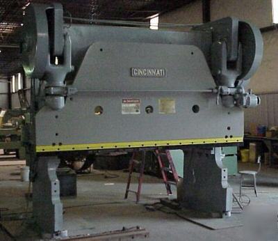 400 ton cincinnati mechanical press brake used