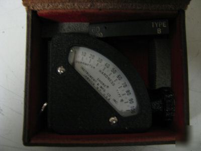 The shore instruments durometer type b