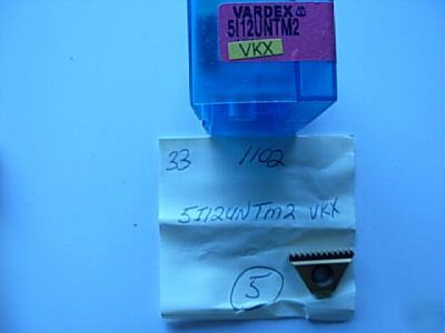 5I12UNTM2 vkx vardex carbide inserts 5 lots 1PC