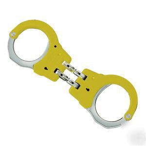 Asp - identifier hinged handcuff, yellow