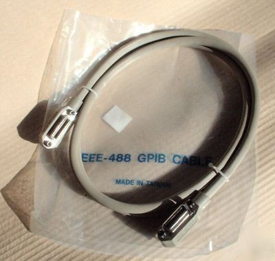 New IEEE488 ieee-488 ieee 488 gpib cable, 2M, & unused