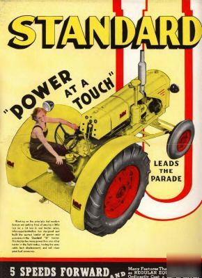 Minneapolis moline tractor brochure collection