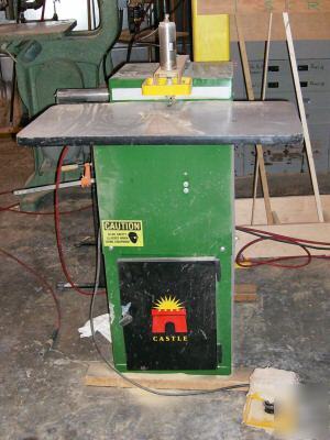 Castle pocket bore machinery ts-21 used woodworking 