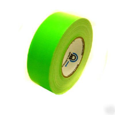 Fluorescent green duct tape (2