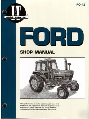 Ford 5000 thru 7710 tractor workshop manual