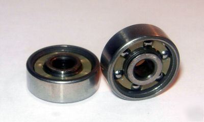 New 1601 open ball bearings, 3/16 x 11/16 x 1/4