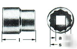 New ampco W265 12-point socket non-sparking non-magnetc