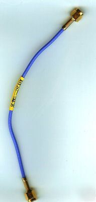 SS405 rf cable gold crimped sma (m) to sma (m) 7