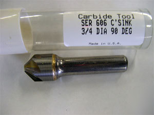 Usa multi six flt carbide countersink 3/4