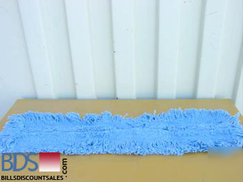Zephyr blue dust mop 5X36