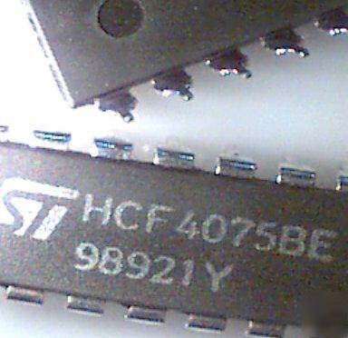 (50) HCF4075BE triple 3-input or gates,CD4075BE 4075