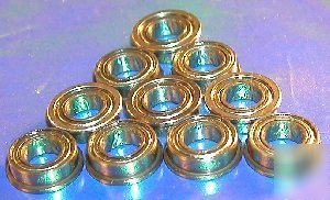 10 flanged miniature bearing 5MM x 9 5MM x 9MM x 3 vxb