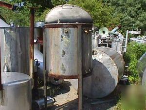 80 gallon stainless steel tank internal coils