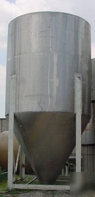 885 cu ft stainless steel powdered milk silo