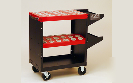 Huot tool cart holds 48 capto style C6 toolholders