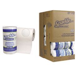 Sparkle pick-a-size perforated towel roll-gpc 271-12