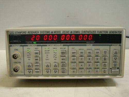 Standford research DS345 synthesized function generator