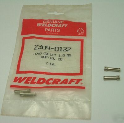 Weldcraft 2304-0137 .040 collet ahp-10 20 tig qty=4