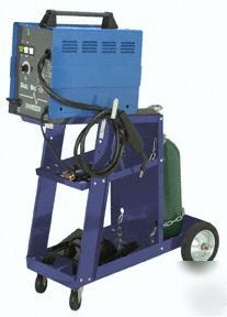 Welding cart sturdy formed steel construction/mig