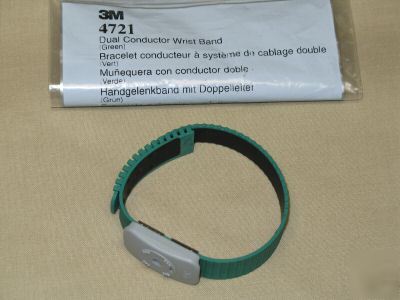 3M # 4721 ~ dual conductor wrist strap 